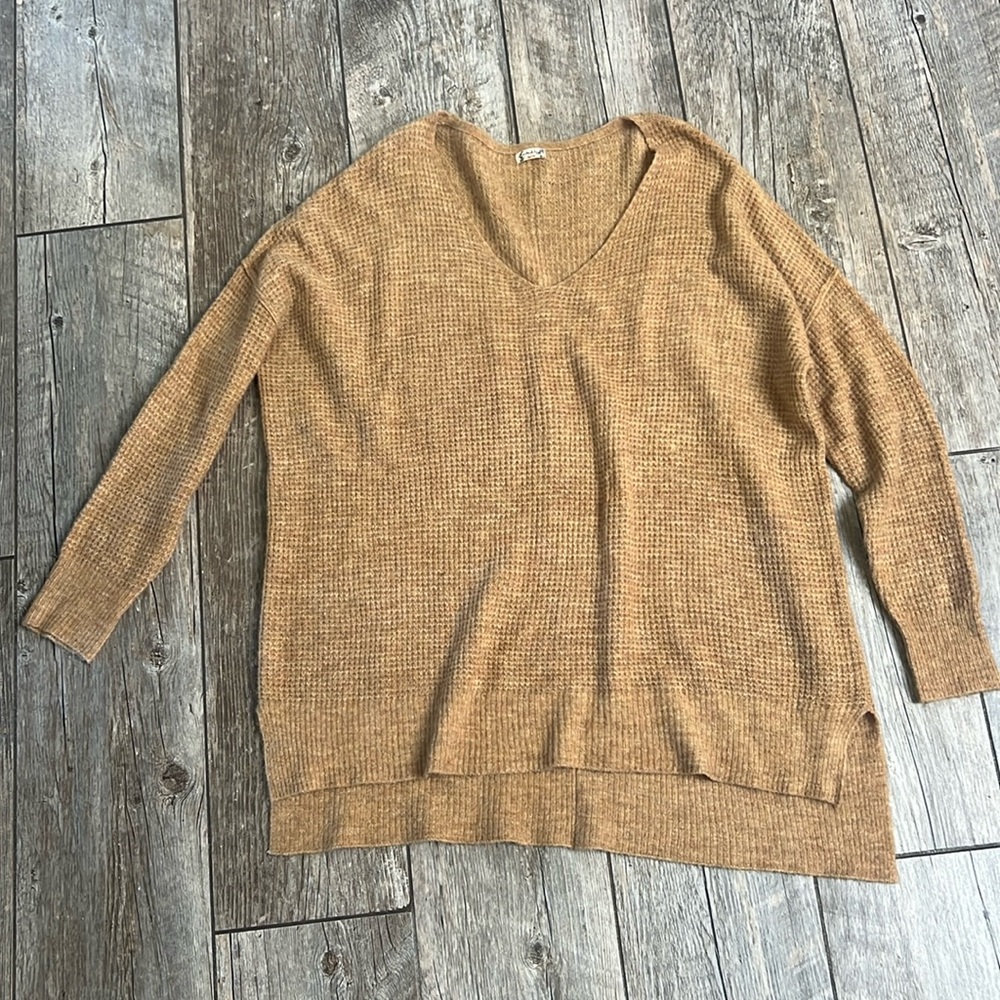 Free People C.OZ.Y. knit tunic sweater